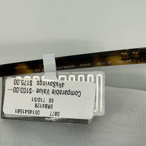 Ray-Ban Women's Brown Sunglasses NWT!! - Picture 3 of 3